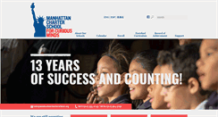 Desktop Screenshot of manhattancharterschool.org